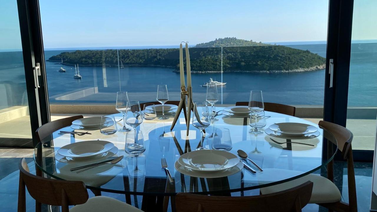 New&Luxury Apartment With An Outstanding View - Bombii Blue Dubrovnik Eksteriør bilde