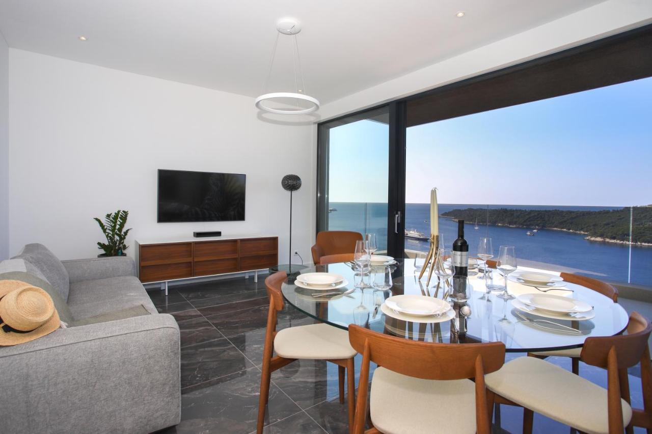 New&Luxury Apartment With An Outstanding View - Bombii Blue Dubrovnik Eksteriør bilde